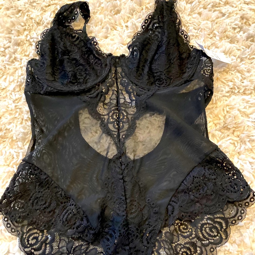 Felina Lace Teddy Bodysuit